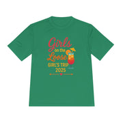 Mädchenausflug Unisex Feuchtigkeitsableitendes T-Shirt | Lustiges Urlaubsshirt, Sommerparty-Kleidung, Reisegeschenke, Junggesellinnenabschieds-Top