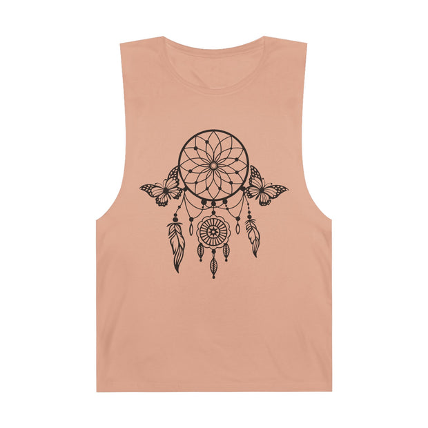 Traumfänger Boho Tank Top - Unisex Boho Shirt, Festival Wear, Sommer Outfit, Geschenk für Sie, Musik Festival Kleidung