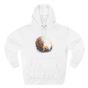 Rauer und doch warmer dreiteiliger Fleece-Hoodie – Perfekt für kühle Tage, Geschenk für Tierliebhaber, gemütliche Schicht, einzigartiges Kunstdesign, Alltagskleidung