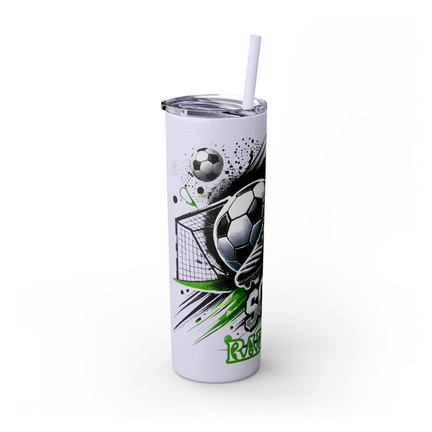 Skinny Tumbler with Straw, 20oz