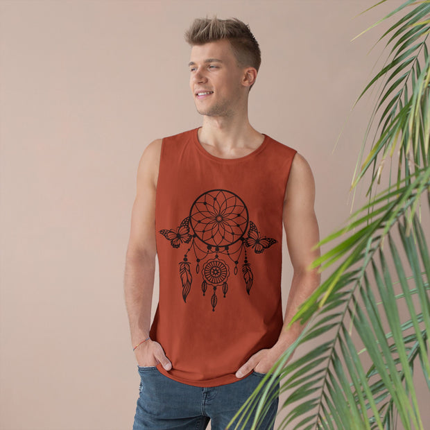 Traumfänger Boho Tank Top - Unisex Boho Shirt, Festival Wear, Sommer Outfit, Geschenk für Sie, Musik Festival Kleidung