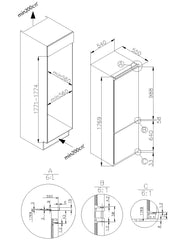 330cm GEBA Komplett-Küchenzeile – vormontiert mit oder ohne E-Geräten, Nischenrückwand & LED-Beleuchtung