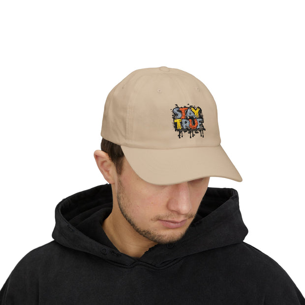 Stay True Classic Dad Cap – lässige, trendige Kopfbedeckung für Väter, Sportler und Streetwear-Liebhaber, perfekt als Geschenk, zum Geburtstag oder für den Alltag