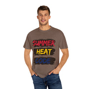 Summer Heat Code T-Shirt, Unisex Grafik T-Shirt, Casual Wear, Perfekt für heiße Tage, Urlaubsstil, Sommer-Events