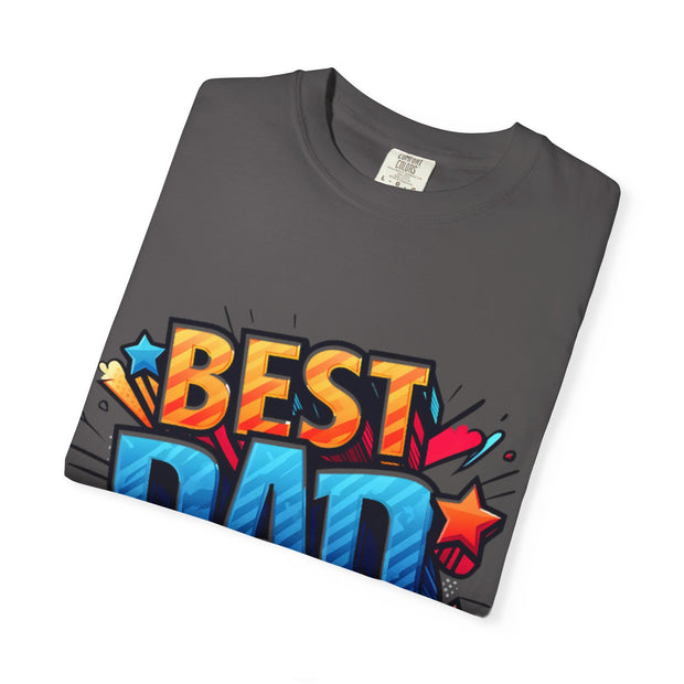 Best Dad Ever T-Shirt, Unisex Vatertagsgeschenk, Casual Wear, Papa Wertschätzung, Buntes Grafik T-Shirt