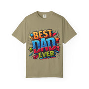 Best Dad Ever T-Shirt, Unisex Vatertagsgeschenk, Casual Wear, Papa Wertschätzung, Buntes Grafik T-Shirt