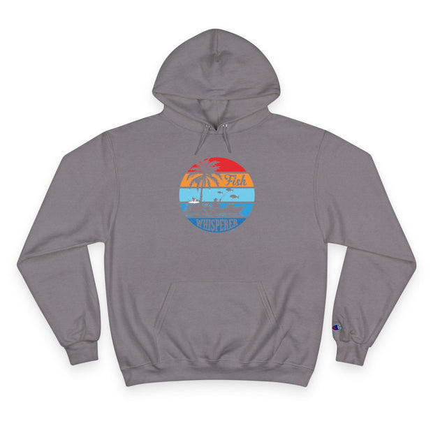 Retro Fishing Champion Hoodie, Lässige Oberbekleidung für Angler, Strandtagsbekleidung, Geschenk für Fischer, Sommerstimmung