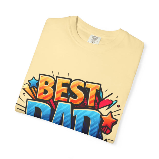 Best Dad Ever T-Shirt, Unisex Vatertagsgeschenk, Casual Wear, Papa Wertschätzung, Buntes Grafik T-Shirt