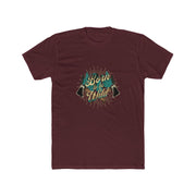 Born to Hike Unisex Baumwoll-Crew-T-Shirt - Abenteuer-Shirt, Wandergeschenk, Naturliebhaber-T-Shirt, Casual Wear, Outdoor-Stil