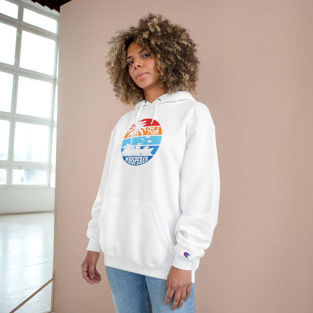 Retro Fishing Champion Hoodie, Lässige Oberbekleidung für Angler, Strandtagsbekleidung, Geschenk für Fischer, Sommerstimmung