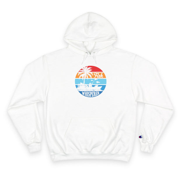 Retro Fishing Champion Hoodie, Lässige Oberbekleidung für Angler, Strandtagsbekleidung, Geschenk für Fischer, Sommerstimmung