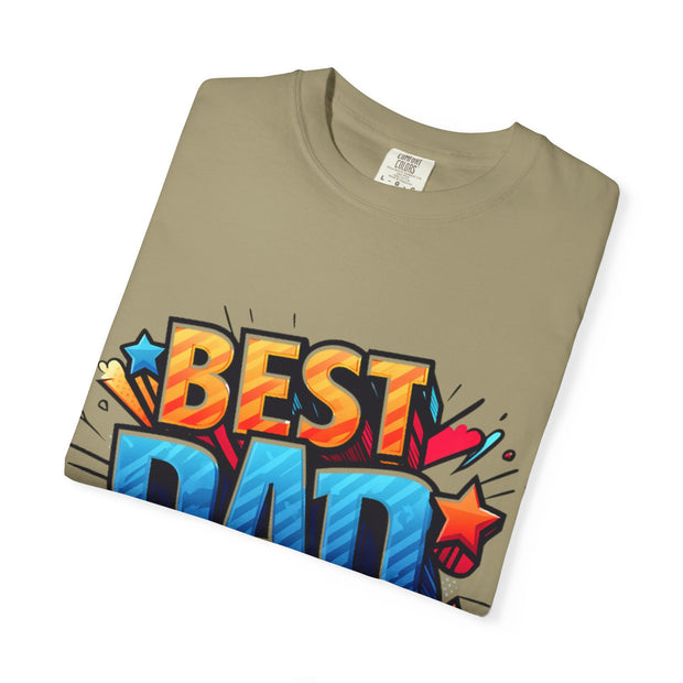 Best Dad Ever T-Shirt, Unisex Vatertagsgeschenk, Casual Wear, Papa Wertschätzung, Buntes Grafik T-Shirt