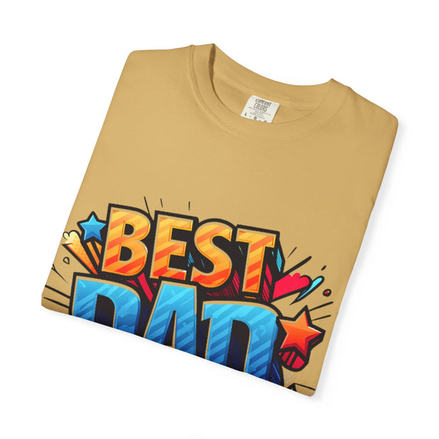 Best Dad Ever T-Shirt, Unisex Vatertagsgeschenk, Casual Wear, Papa Wertschätzung, Buntes Grafik T-Shirt