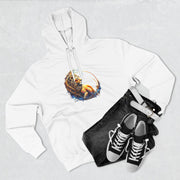 Rauer und doch warmer dreiteiliger Fleece-Hoodie – Perfekt für kühle Tage, Geschenk für Tierliebhaber, gemütliche Schicht, einzigartiges Kunstdesign, Alltagskleidung