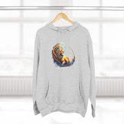 Rauer und doch warmer dreiteiliger Fleece-Hoodie – Perfekt für kühle Tage, Geschenk für Tierliebhaber, gemütliche Schicht, einzigartiges Kunstdesign, Alltagskleidung