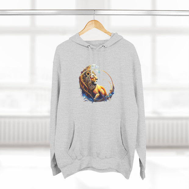 Rauer und doch warmer dreiteiliger Fleece-Hoodie – Perfekt für kühle Tage, Geschenk für Tierliebhaber, gemütliche Schicht, einzigartiges Kunstdesign, Alltagskleidung