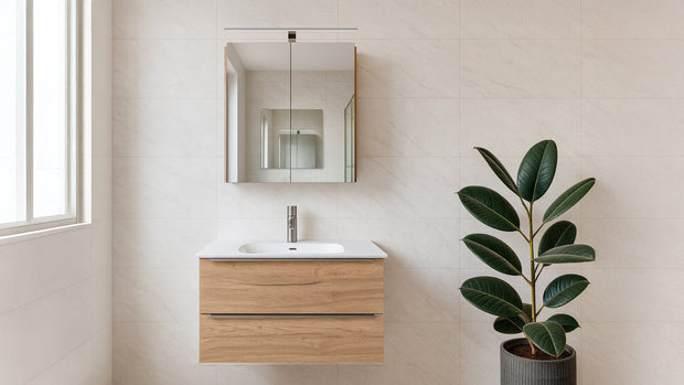 GEBA Spiegelschrank – modernes Design, praktische Aufbewahrung