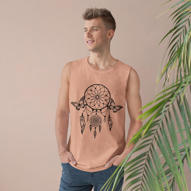 Traumfänger Boho Tank Top - Unisex Boho Shirt, Festival Wear, Sommer Outfit, Geschenk für Sie, Musik Festival Kleidung