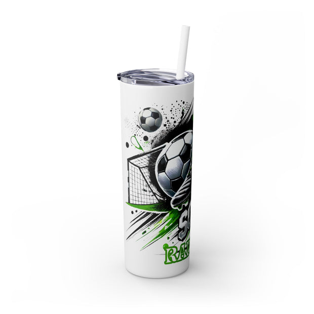 Skinny Tumbler with Straw, 20oz