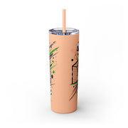 Skinny Tumbler with Straw, 20oz