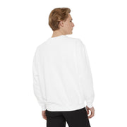 Inspirierendes Unisex-Sweatshirt mit Kleidungsstückfärbung | Motivierende Zitat-Kleidung, gemütliches Geschenk, tägliche Erinnerung, Alltagskleidung, lässiger Stil