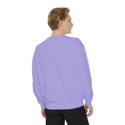 Inspirierendes Unisex-Sweatshirt mit Kleidungsstückfärbung | Motivierende Zitat-Kleidung, gemütliches Geschenk, tägliche Erinnerung, Alltagskleidung, lässiger Stil