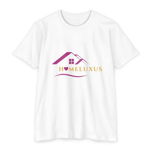 Homeluxus Unisex CVC Jersey T-Shirt | Bequeme, wohnliche Kleidung, Geschenk zur Einweihung, Freizeitkleidung, gemütliche Stimmung