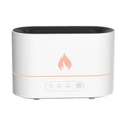 Siming Flame Aromatherapie-Maschine, für Zuhause, Schlafzimmer, stille Atmosphäre, Licht, Luftbefeuchter, Flammen-Diffusor, Heimdekoration