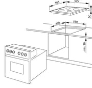 210cm GEBA Komplett-Küchenzeile – vormontiert mit oder ohne E-Geräten, Nischenrückwand & LED-Beleuchtung