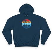 Retro Fishing Champion Hoodie, Lässige Oberbekleidung für Angler, Strandtagsbekleidung, Geschenk für Fischer, Sommerstimmung