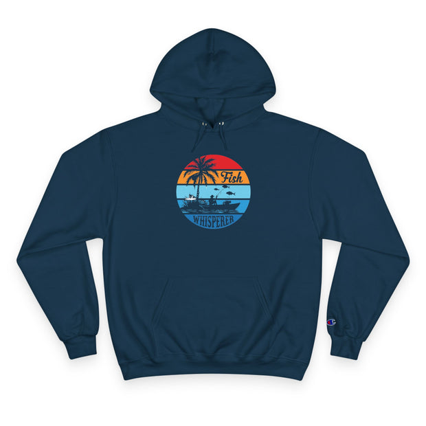 Retro Fishing Champion Hoodie, Lässige Oberbekleidung für Angler, Strandtagsbekleidung, Geschenk für Fischer, Sommerstimmung