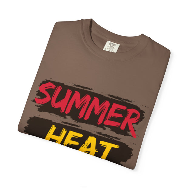 Summer Heat Code T-Shirt, Unisex Grafik T-Shirt, Casual Wear, Perfekt für heiße Tage, Urlaubsstil, Sommer-Events