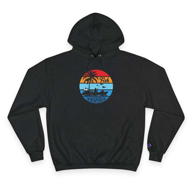 Retro Fishing Champion Hoodie, Lässige Oberbekleidung für Angler, Strandtagsbekleidung, Geschenk für Fischer, Sommerstimmung