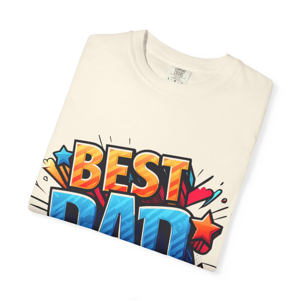 Best Dad Ever T-Shirt, Unisex Vatertagsgeschenk, Casual Wear, Papa Wertschätzung, Buntes Grafik T-Shirt