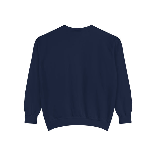 Inspirierendes Unisex-Sweatshirt mit Kleidungsstückfärbung | Motivierende Zitat-Kleidung, gemütliches Geschenk, tägliche Erinnerung, Alltagskleidung, lässiger Stil