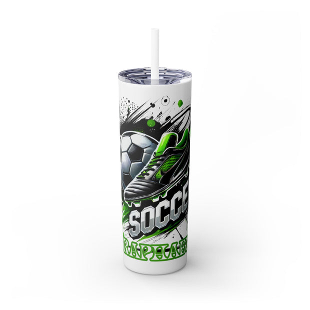 Skinny Tumbler with Straw, 20oz