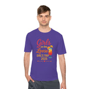 Mädchenausflug Unisex Feuchtigkeitsableitendes T-Shirt | Lustiges Urlaubsshirt, Sommerparty-Kleidung, Reisegeschenke, Junggesellinnenabschieds-Top