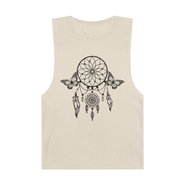 Traumfänger Boho Tank Top - Unisex Boho Shirt, Festival Wear, Sommer Outfit, Geschenk für Sie, Musik Festival Kleidung