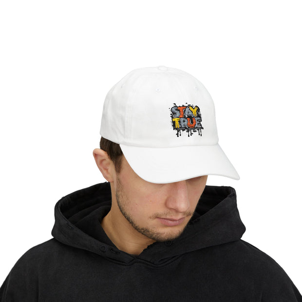 Stay True Classic Dad Cap – lässige, trendige Kopfbedeckung für Väter, Sportler und Streetwear-Liebhaber, perfekt als Geschenk, zum Geburtstag oder für den Alltag