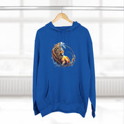 Rauer und doch warmer dreiteiliger Fleece-Hoodie – Perfekt für kühle Tage, Geschenk für Tierliebhaber, gemütliche Schicht, einzigartiges Kunstdesign, Alltagskleidung