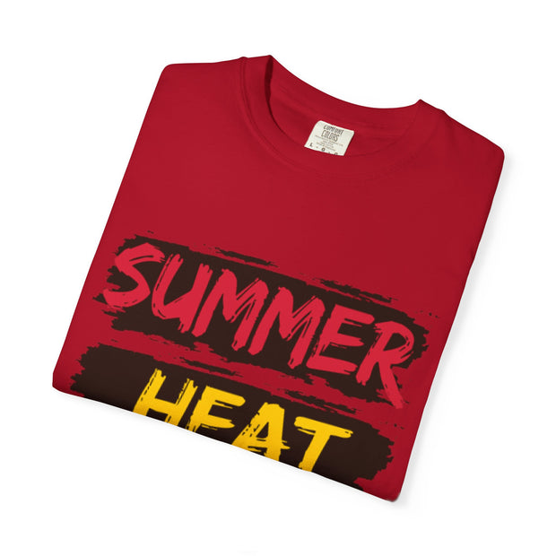 Summer Heat Code T-Shirt, Unisex Grafik T-Shirt, Casual Wear, Perfekt für heiße Tage, Urlaubsstil, Sommer-Events