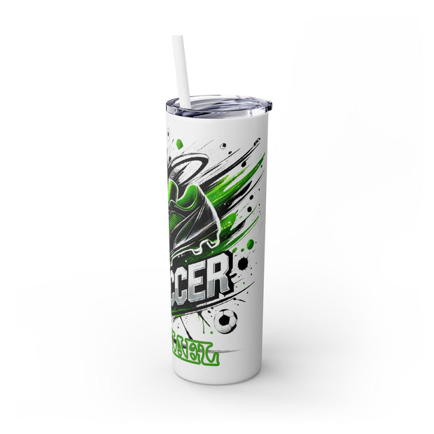 Skinny Tumbler with Straw, 20oz
