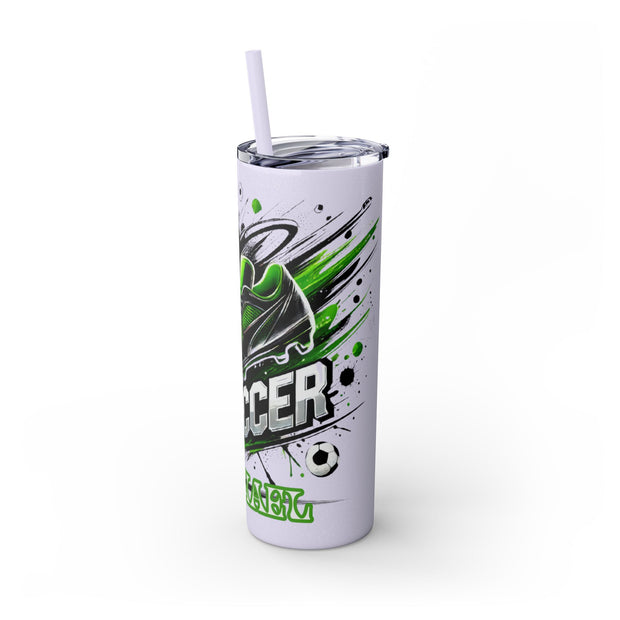 Skinny Tumbler with Straw, 20oz