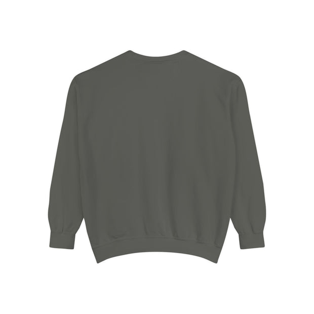 Inspirierendes Unisex-Sweatshirt mit Kleidungsstückfärbung | Motivierende Zitat-Kleidung, gemütliches Geschenk, tägliche Erinnerung, Alltagskleidung, lässiger Stil