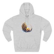 Rauer und doch warmer dreiteiliger Fleece-Hoodie – Perfekt für kühle Tage, Geschenk für Tierliebhaber, gemütliche Schicht, einzigartiges Kunstdesign, Alltagskleidung