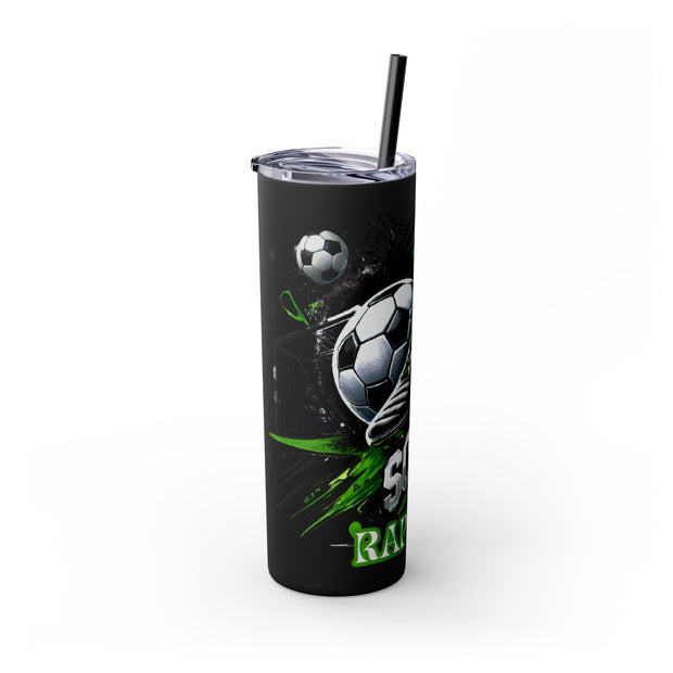Skinny Tumbler with Straw, 20oz