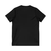 Abenteuerbereites V-Ausschnitt-T-Shirt – Perfekt für Wanderer, Outdoor-Liebhaber, Camping, Geschenk für Naturliebhaber, Unisex-T-Shirt, „Take a Hike“-Design