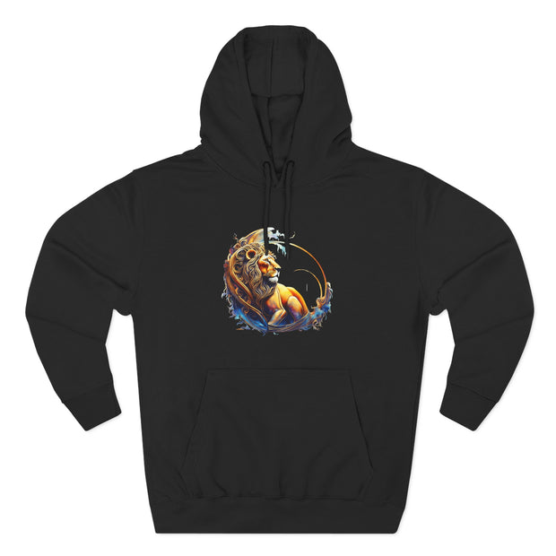 Rauer und doch warmer dreiteiliger Fleece-Hoodie – Perfekt für kühle Tage, Geschenk für Tierliebhaber, gemütliche Schicht, einzigartiges Kunstdesign, Alltagskleidung