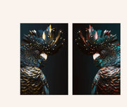 Tierdruck Kunst Wandmalerei Wohnzimmer Dekor