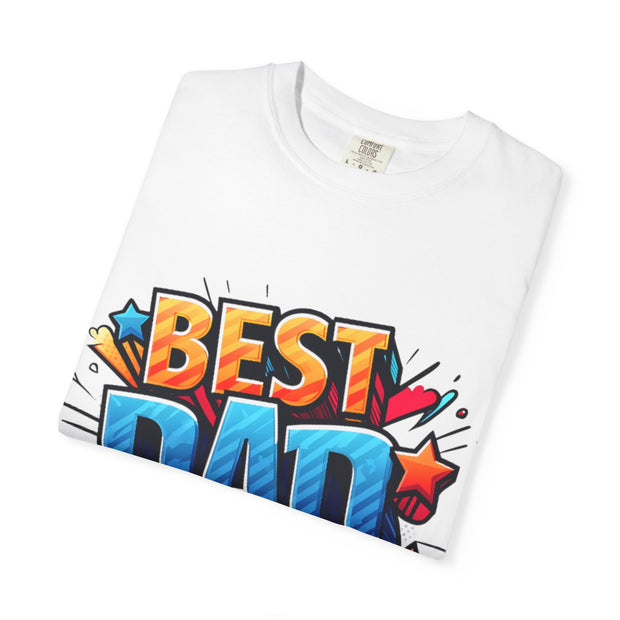 Best Dad Ever T-Shirt, Unisex Vatertagsgeschenk, Casual Wear, Papa Wertschätzung, Buntes Grafik T-Shirt